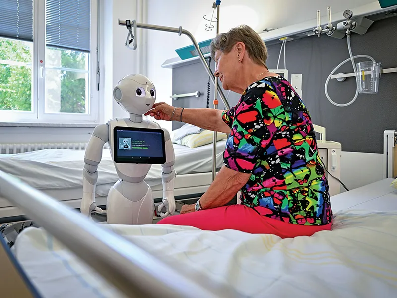 ATINGERE UMANĂ LLM-urile pot produce diagnostice mai precise în anumite specialități, dar dr. Pinto-Powell a observat că inteligența artificială nu poate înțelege empatia clinică sau afectivă