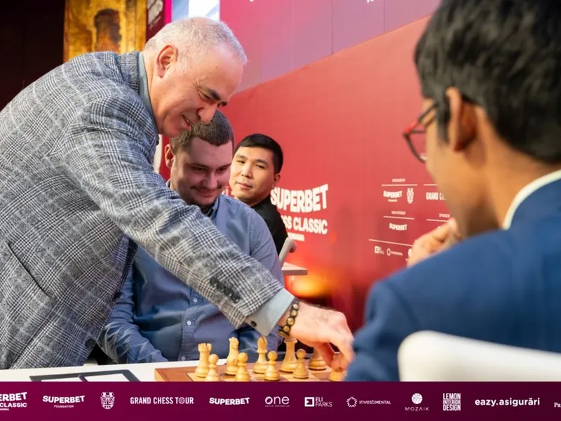 Prima mutare, Garry Kasparov - Foto: Superbet