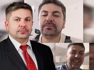 Senatorul POT Fodoca se chinuie de 8 ani să termine „Spiru Haret”. În 2023 a câștigat 166 lei/lună - Foto: Facebook - TikTok/Liviufodoca - Colaj
